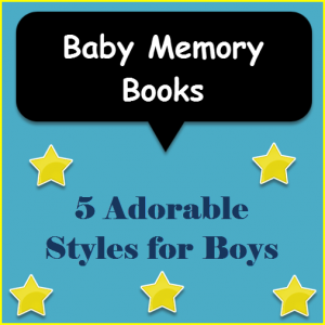 Baby Memory Books for Boys