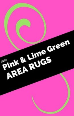 Pink-and-Lime-Green-Area-Rugs