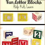 Wooden Blocks with Letters
